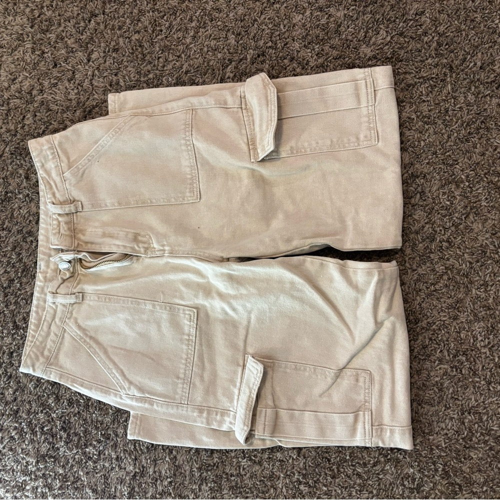 Tan Cargo Pants